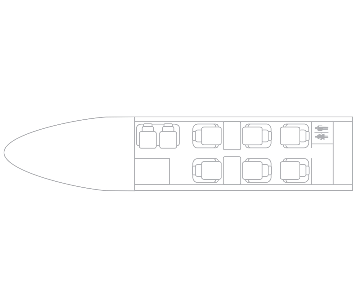 Citation CJ2 interior specifications